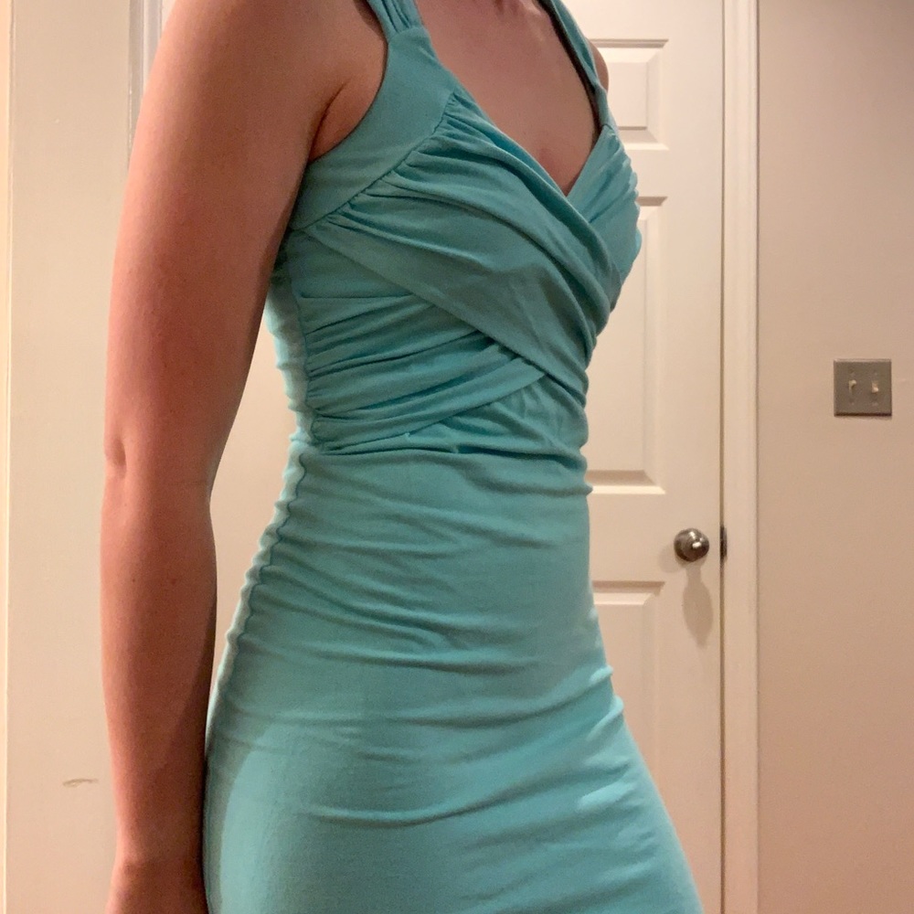 SKY BLUE {Victoria’s Secret} cross top dress